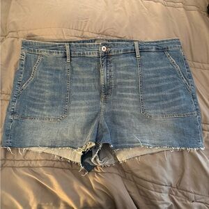 Torrid Blue Jean Shorts